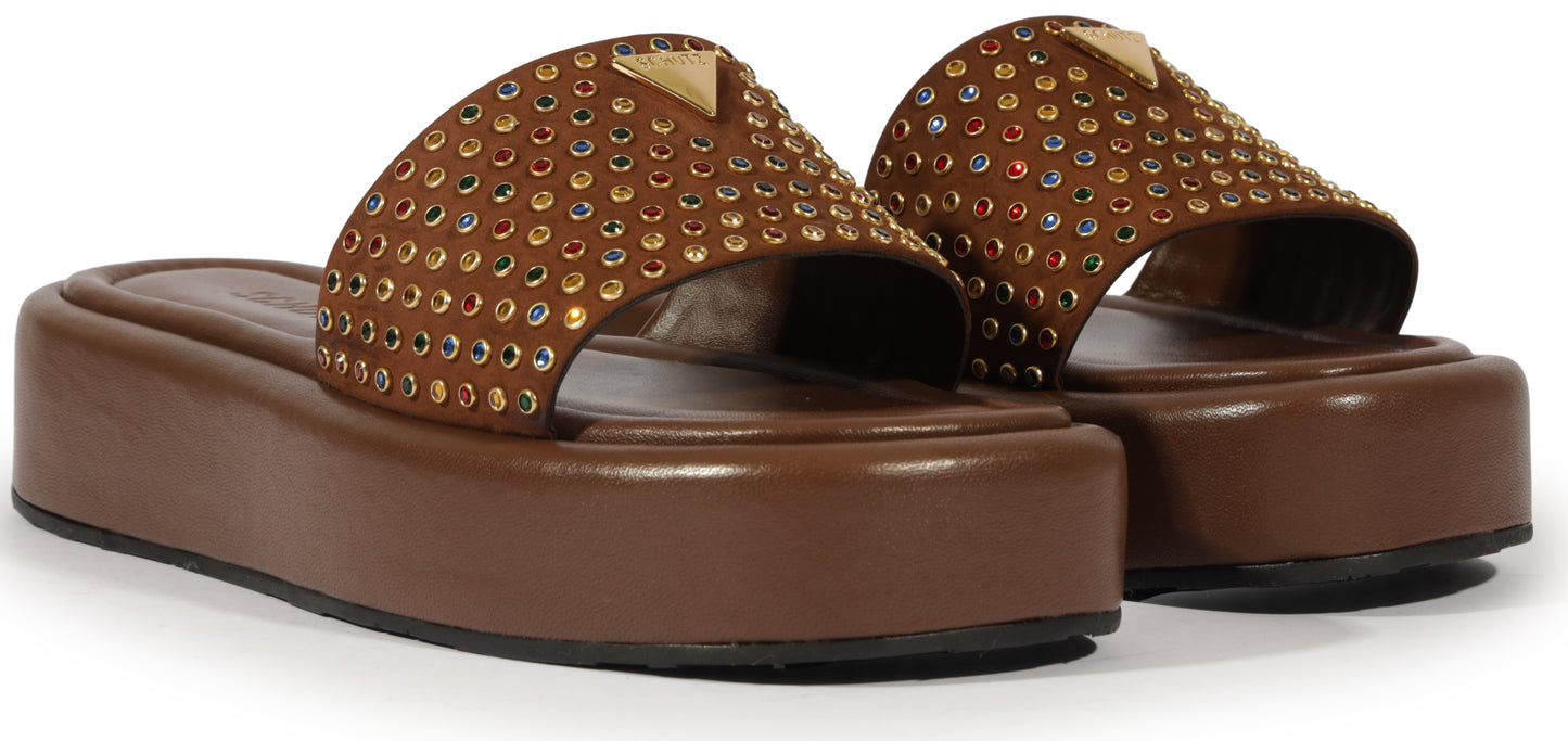 Sandales mules Perline plateforme