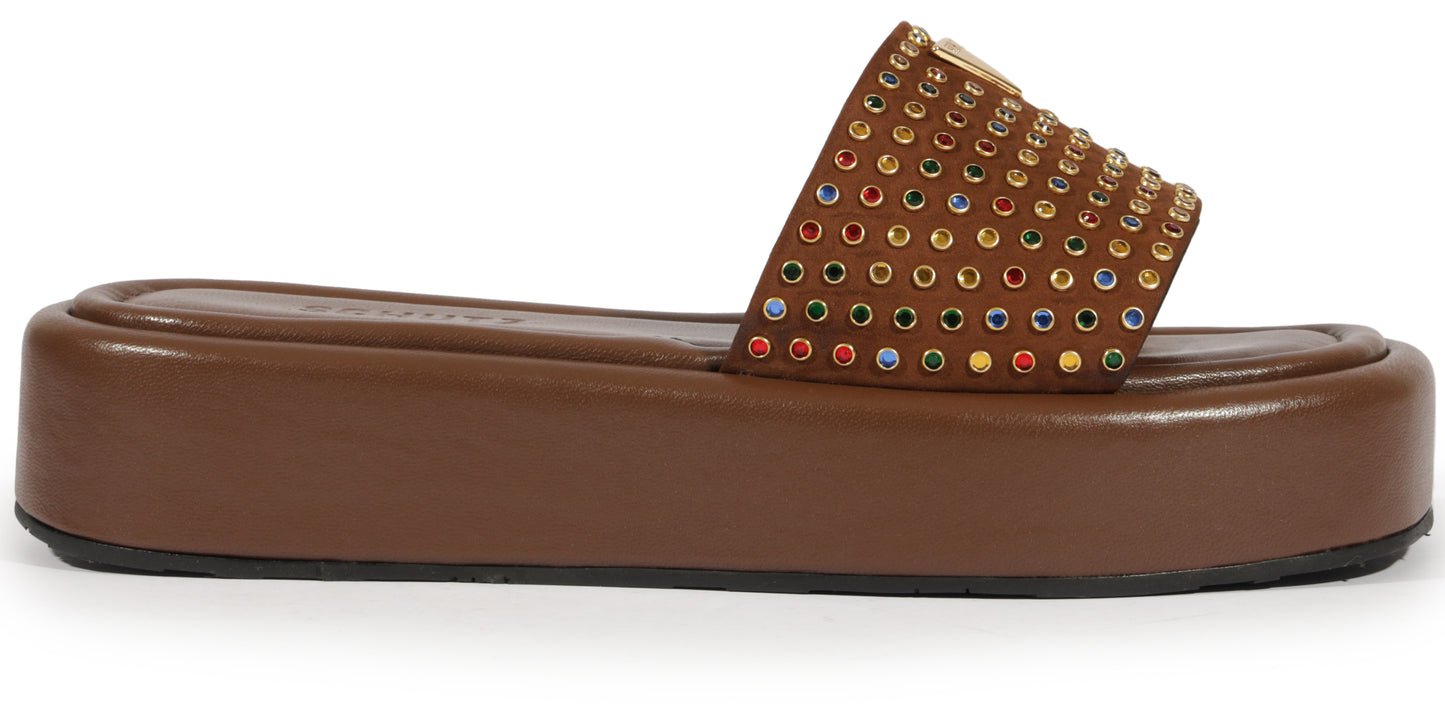 Sandales mules Perline plateforme